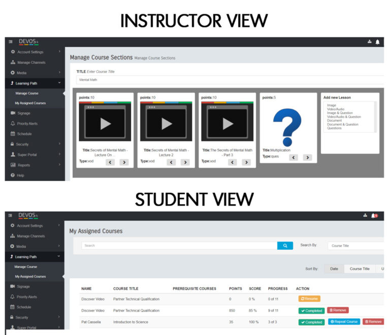 Learning Path Video Course Creation Screenshot